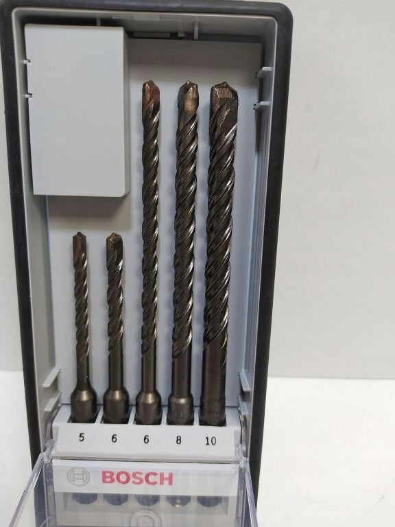 5-piece drill bit set Bosch 2607019927 Drill length 160 mm