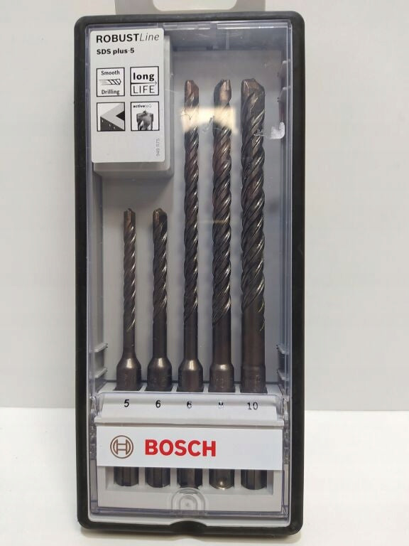 5-piece drill bit set Bosch 2607019927 Mounting type SDS-Plus