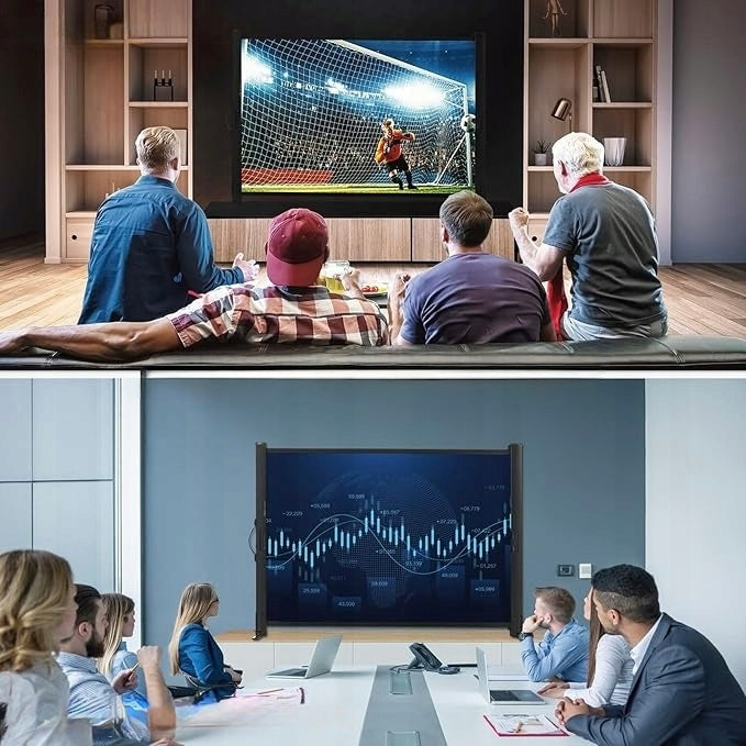 50" 4:3 Handheld Portable Projection Screen Brand no brand