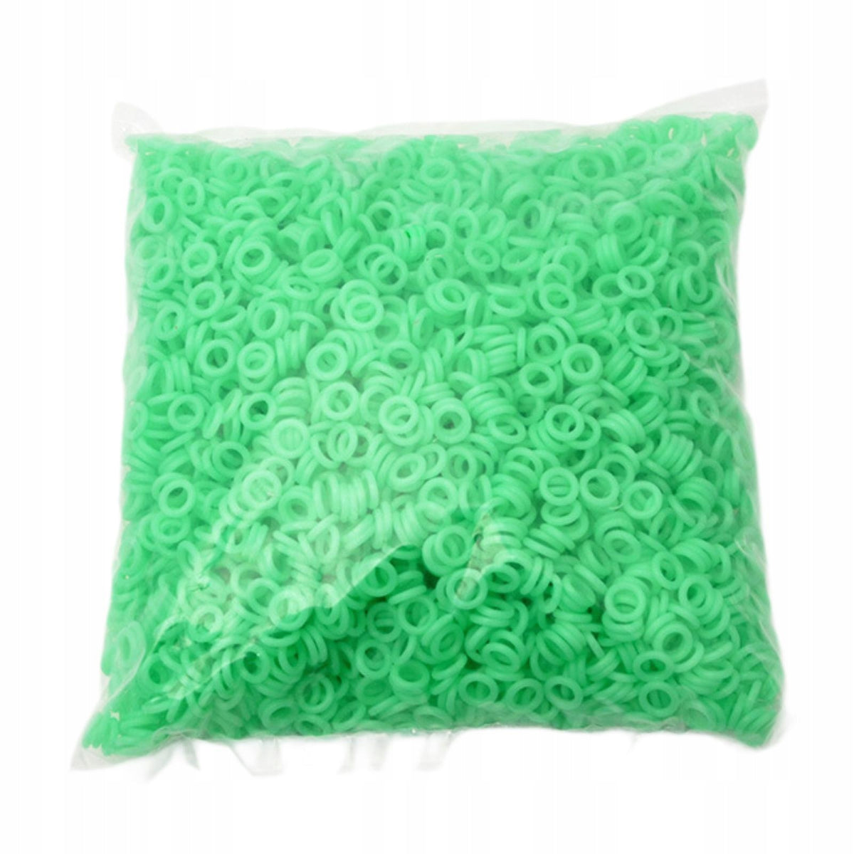 5000Pcs Tent Stake Rings Tent Nail Rings O Shaped Rings Fluorescent