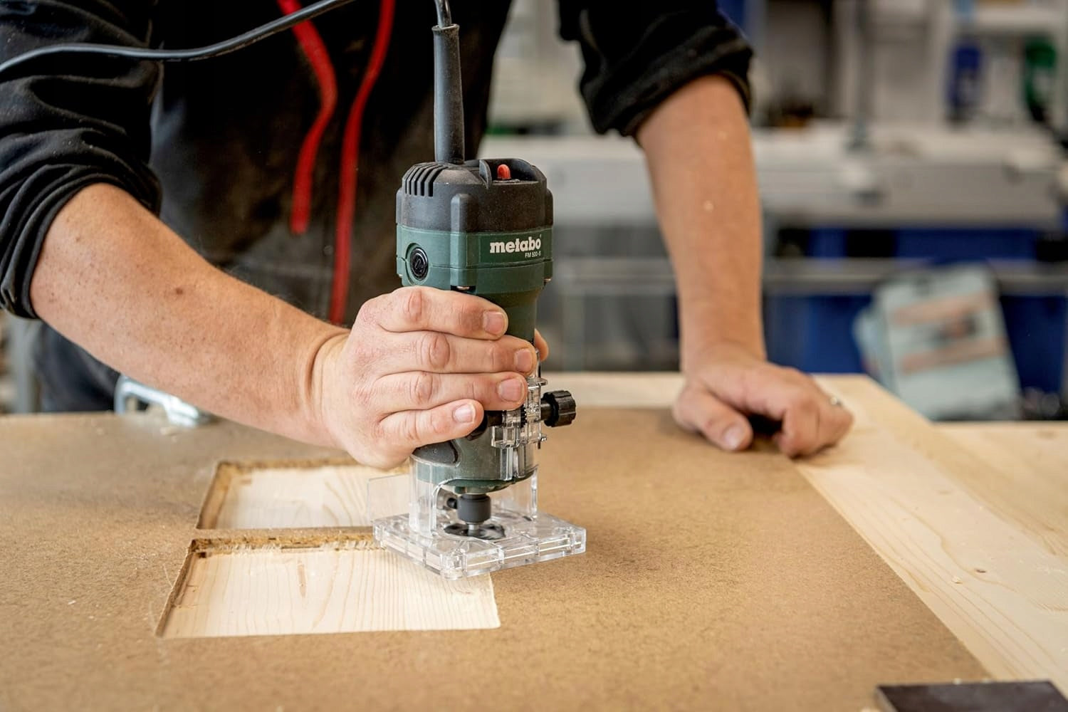 500W COMPACT EDGE MILLING MACHINE FOR WOOD WITH ONE HAND Brand no brand