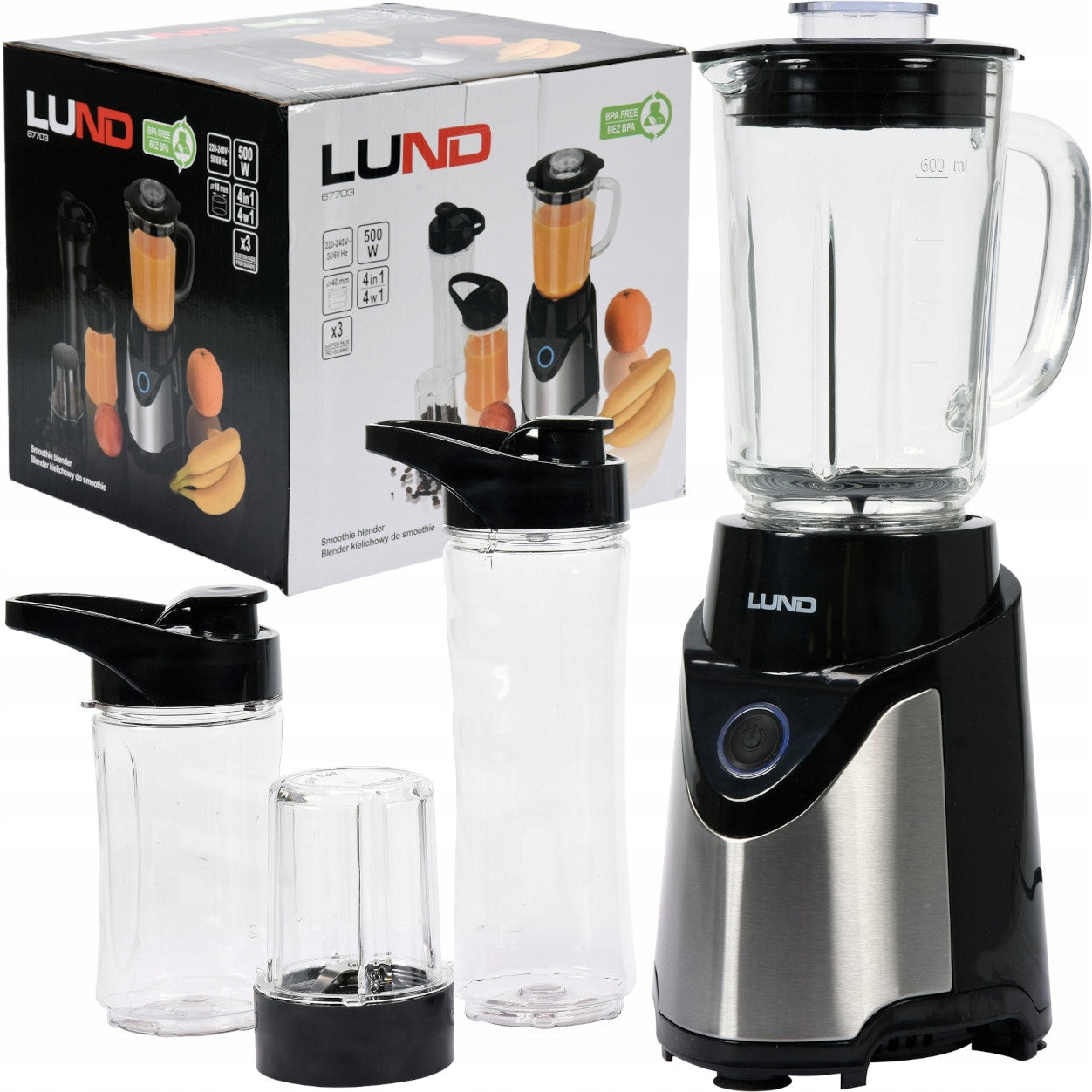 500W LUND SMOOTHIE BLENDER