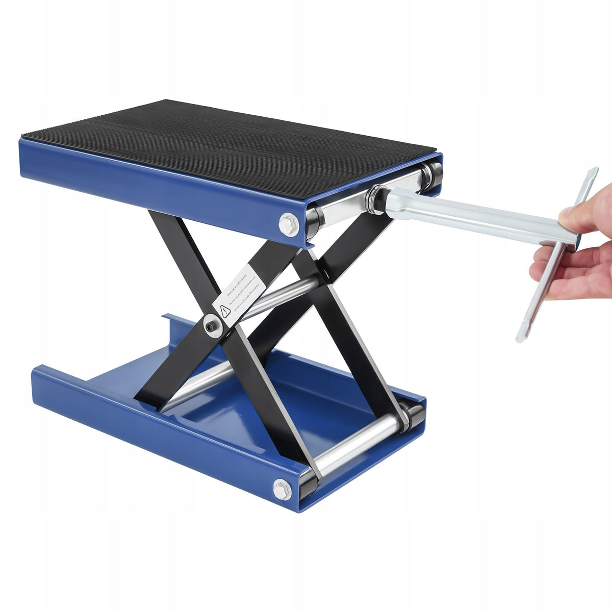 500kg Motorcycle Lift Scissor Jack,HeightAdjustable Center Stand With Crank