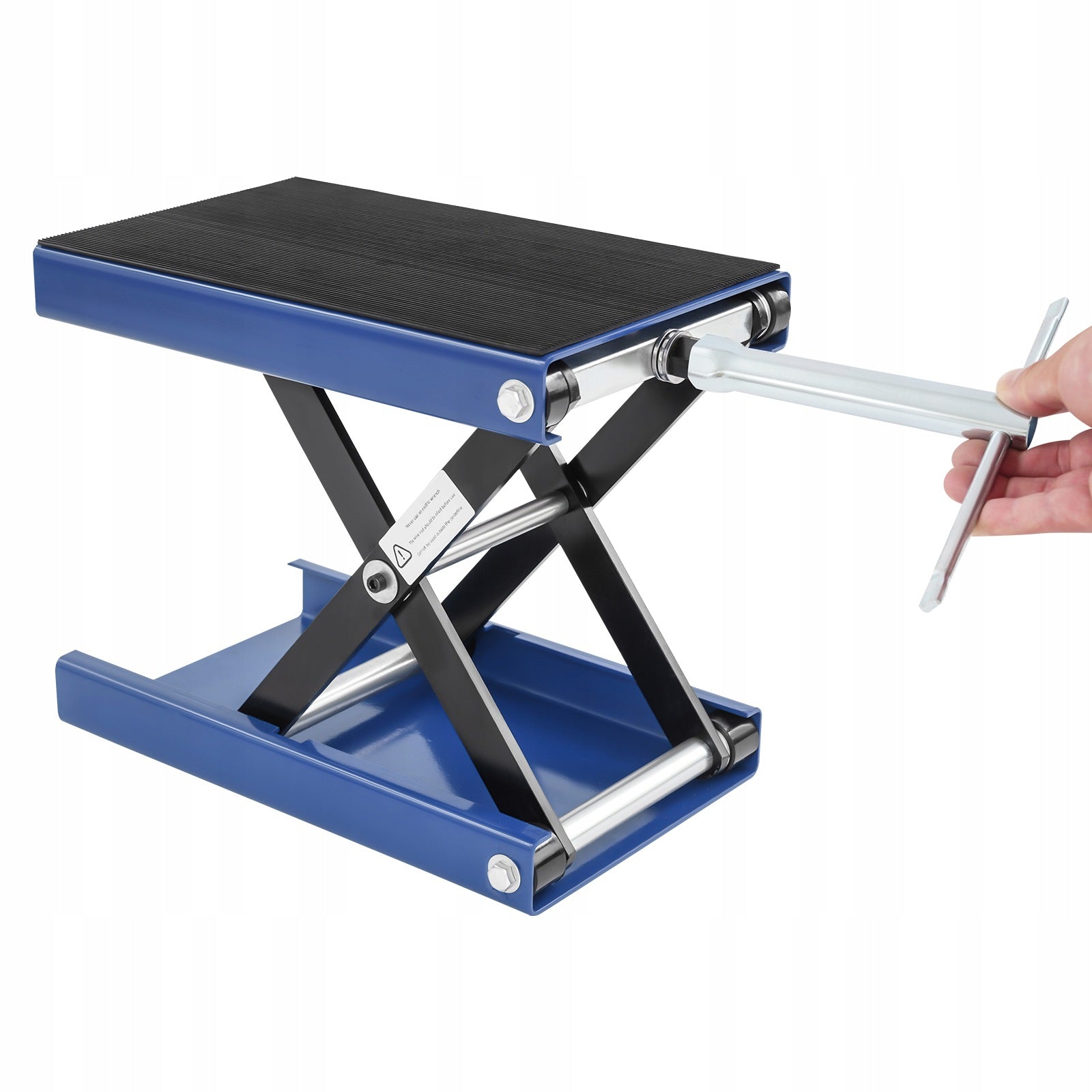 500kg Motorcycle Lift Scissor Jack,HeightAdjustable Center Stand With Crank
