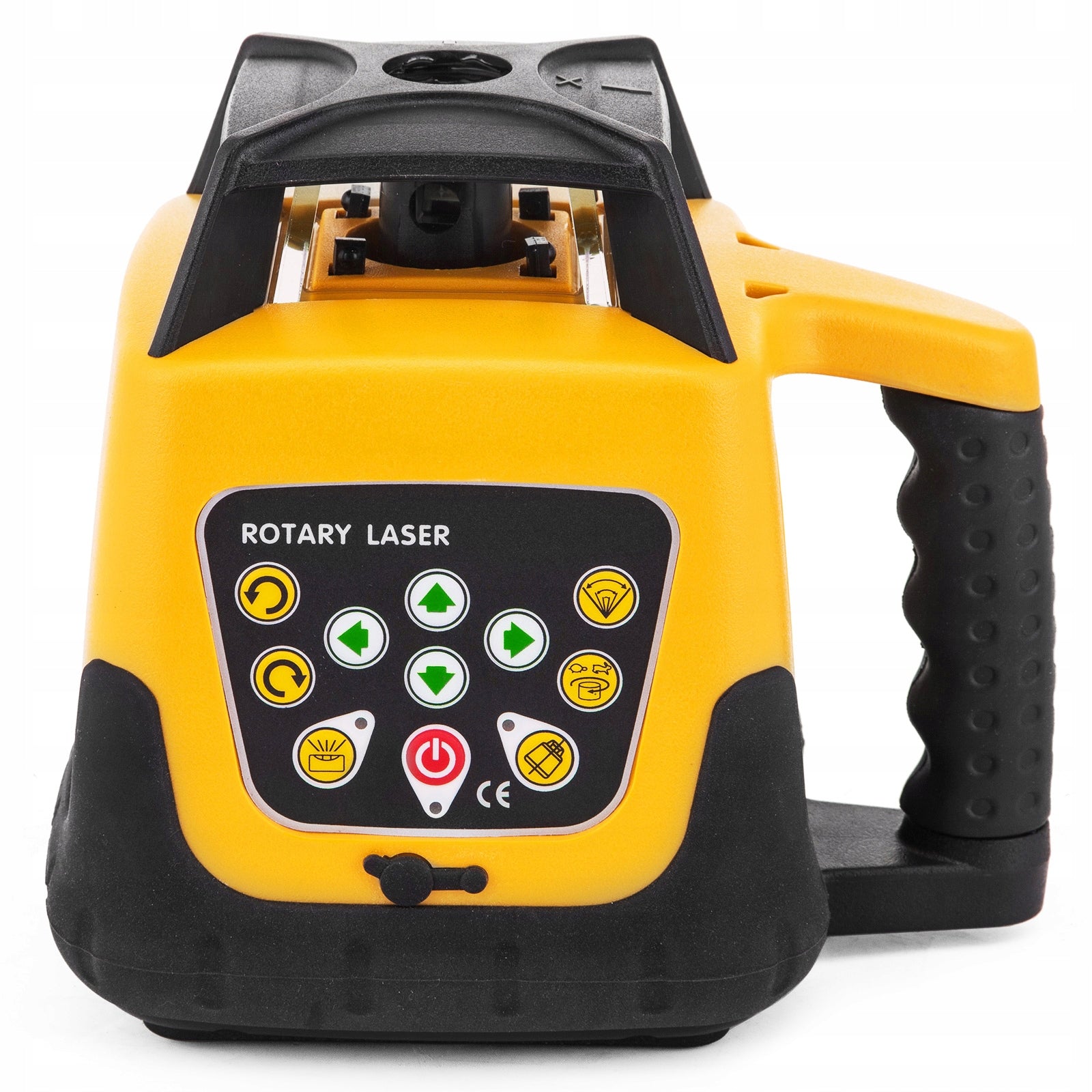 500m Green Rotary Laser Level 360° Adjustable With Remote Receiver