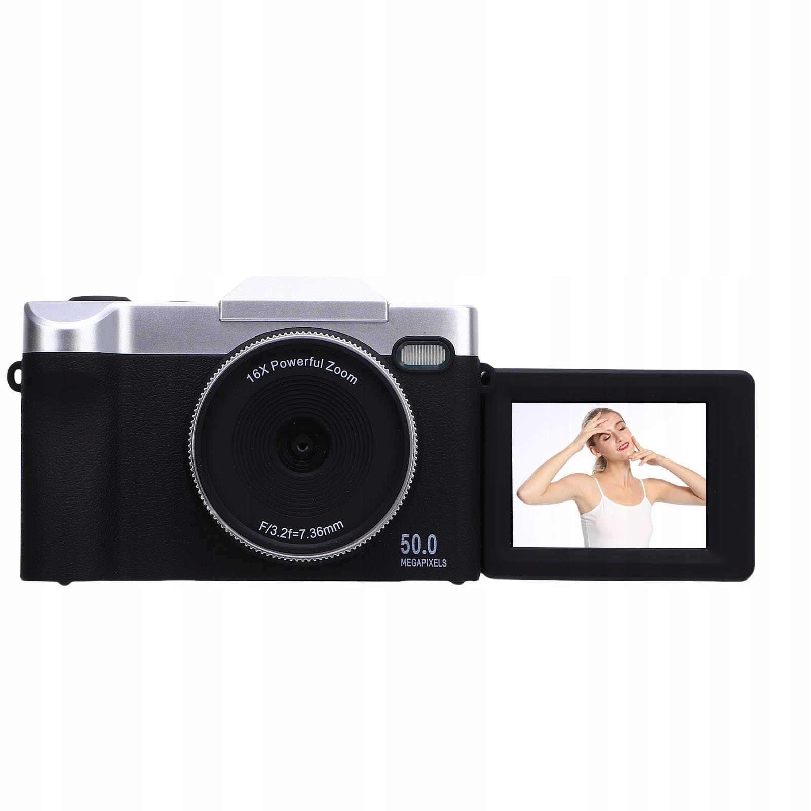 50MP Digital Camera For Photography 2,4 Inch 180 Degree Camera NR Model 3897IGBK