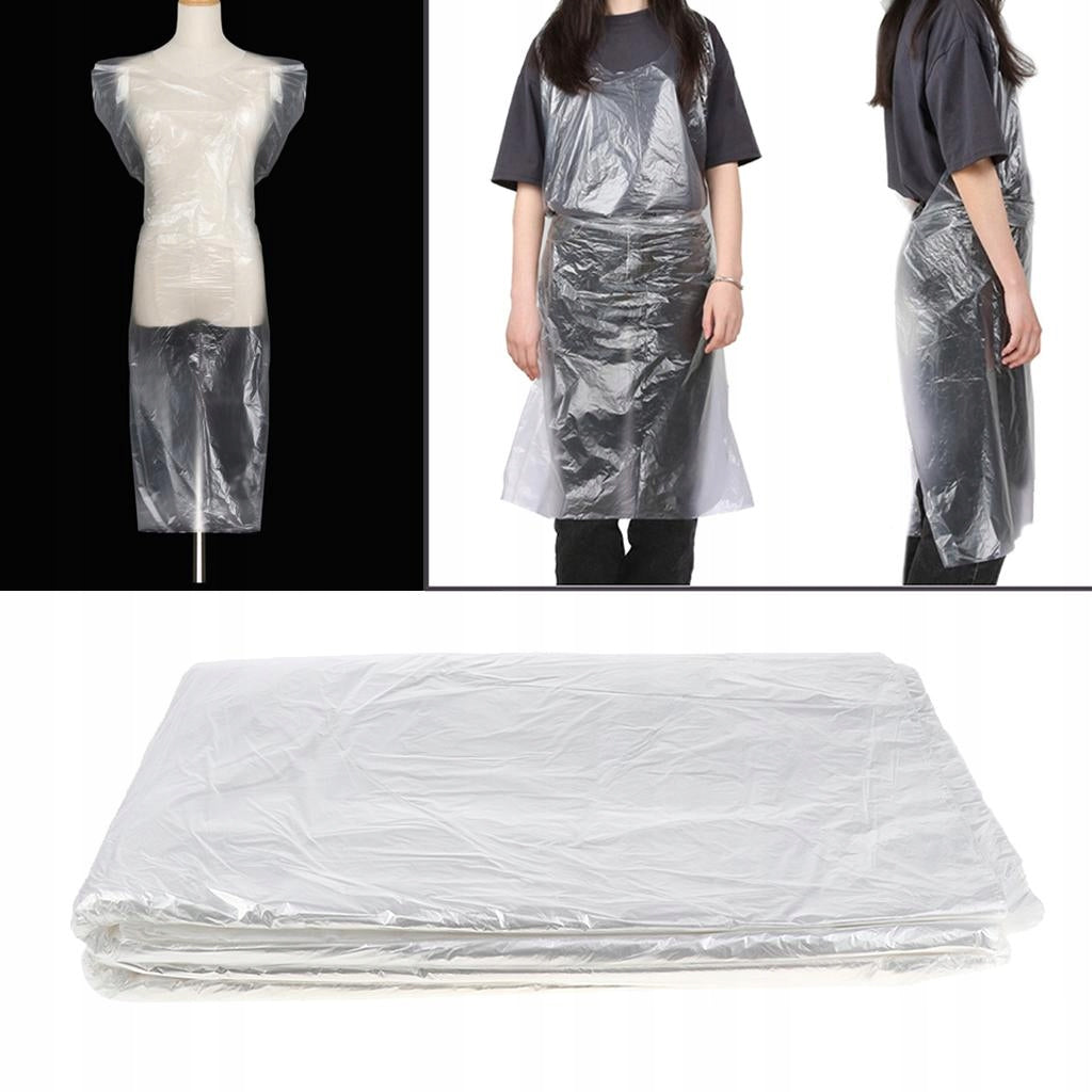 50PCS Hairdressing Cloth Disposable Waterproof Hair Salon Capes Shampoo