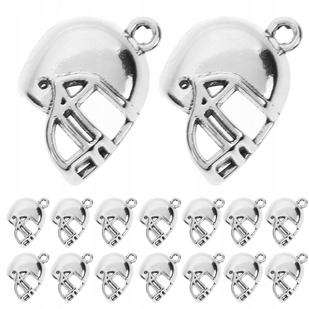 50Szt Zawieszki Helm Football Ozdoby Do Rękodzieła Manufacturer no brand