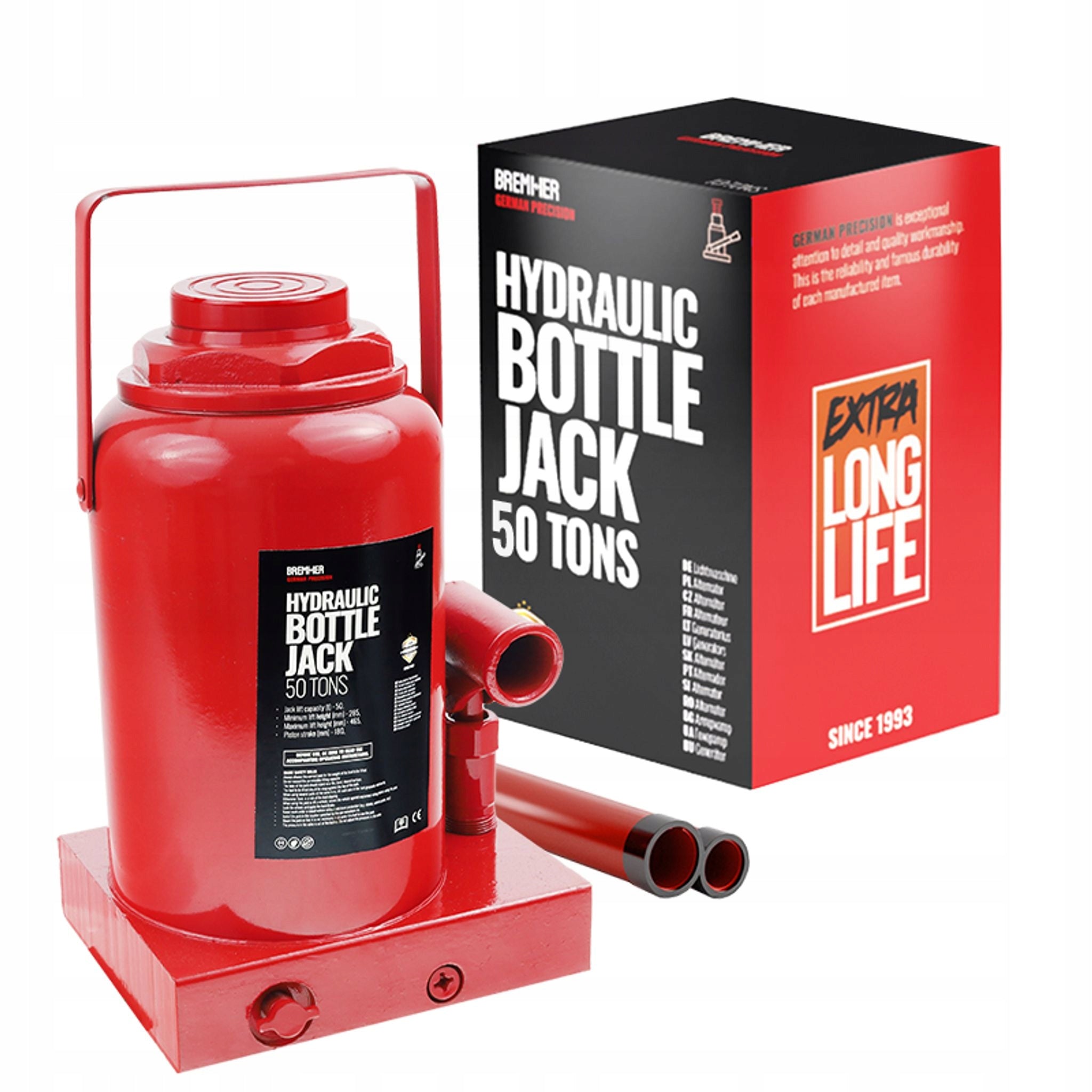 50T HYDRAULIC LIFT, 1-PISTON HM Brand GMP