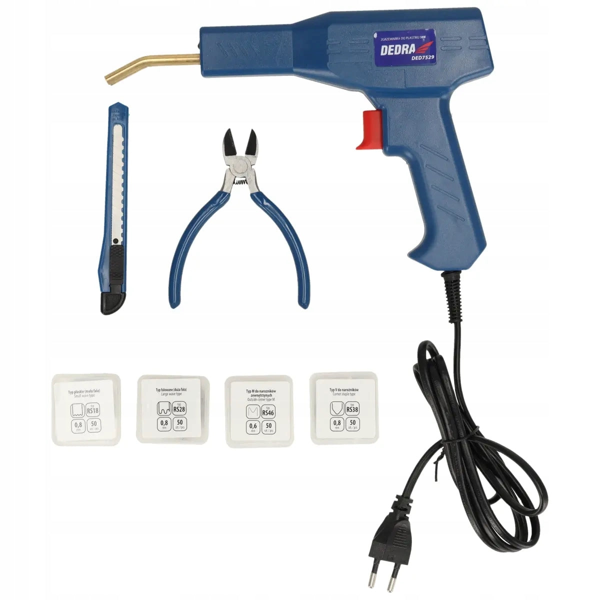 50W PLASTIC WELDING MACHINE - DED7529 DEDRA Brand Dedra