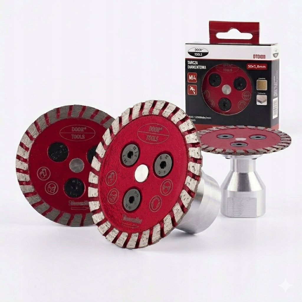 50mm diamond blade for cutting stoneware tiles M14 DT01011