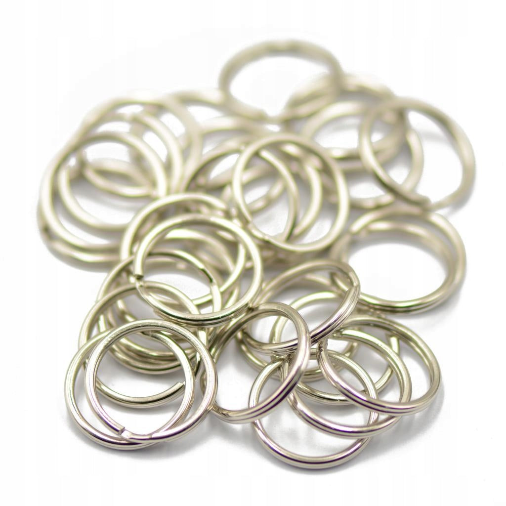 50pcs Metal Key Holder Split Rings Keyrings Keychain Keyfob ACCESSORIES Manufacturer code Does not apply