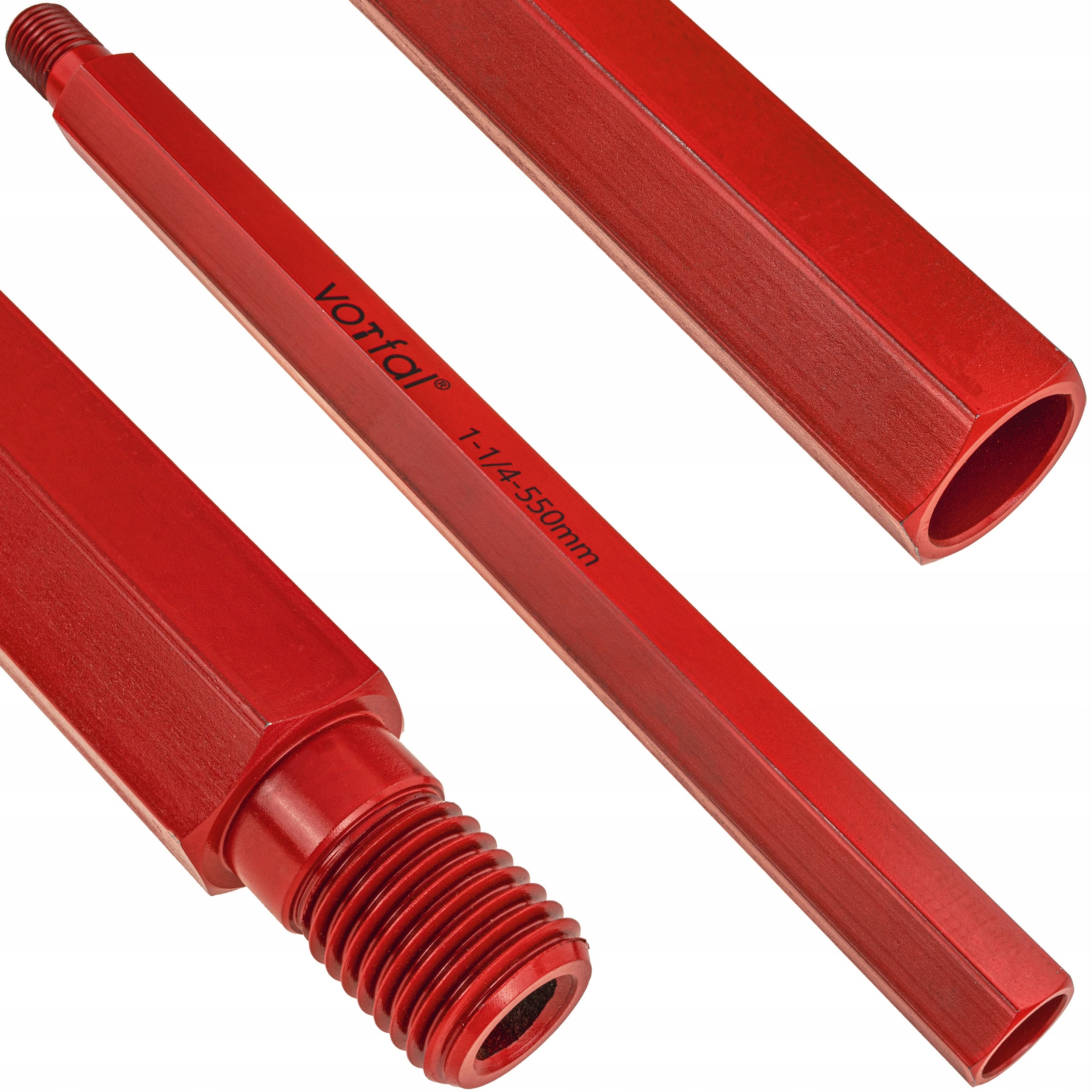 55CM 1.1/4" UNC EXTENSION ADAPTER FOR STEEL CROWN DRILL BIT DRILLING RIG