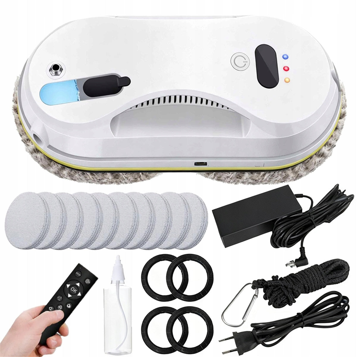 5600PA CLEANING ROBOT WITH WATER SPRAY FUNCTION FOR WALLS AND FLOORS
