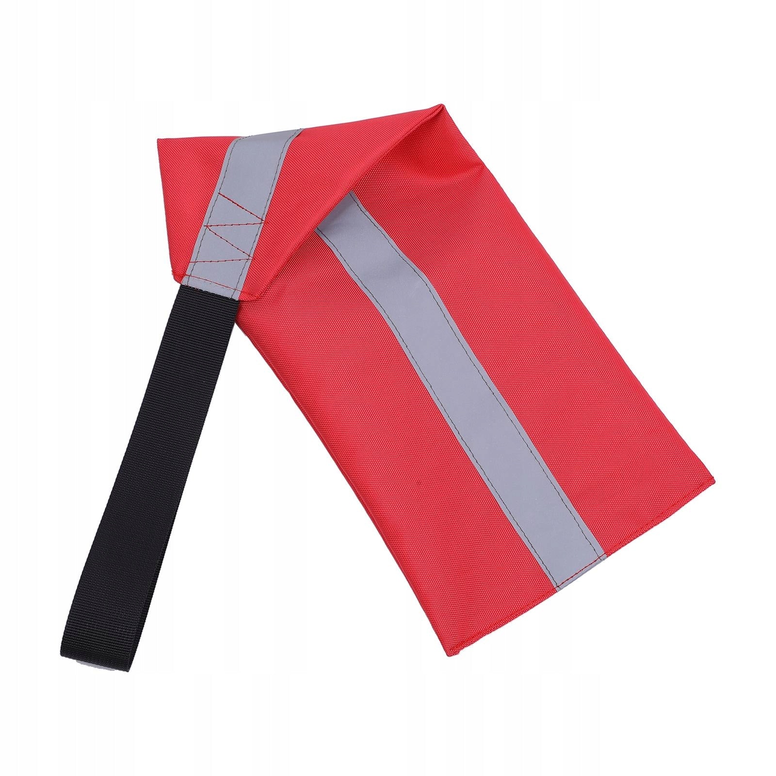 57 x 16cm Safety Flag Highly Visible Durable Safety Red Reflective Strip
