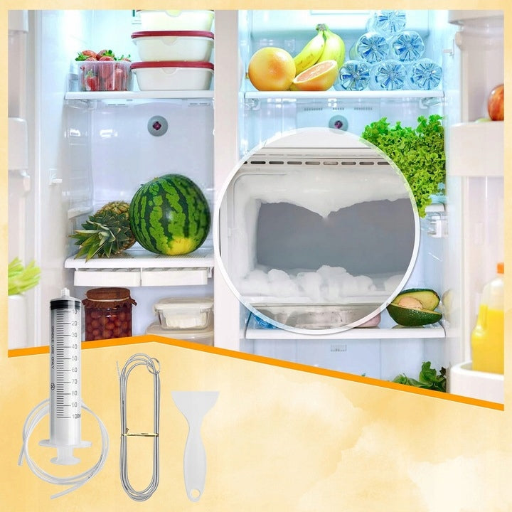5IN1 DRAIN REFRIGERATOR CLEANING KIT UNIVERSAL LARGE SYRINGE HOSE Number of pieces 5 pcs