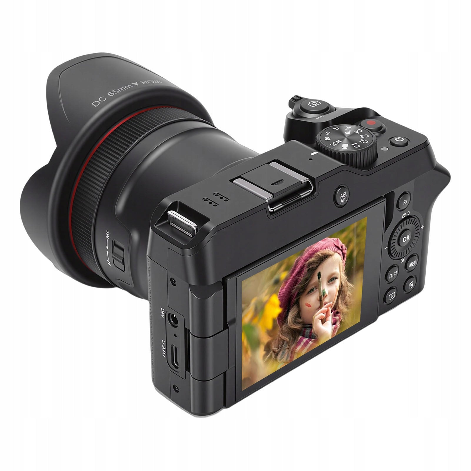 5K 72 MP 270° Digital Camera Inverted Screen 12x RP Optical Zoom Brand no brand