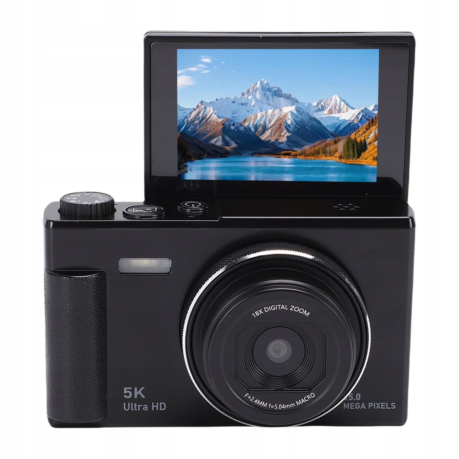 5K 75 MP digital camera with 18x zoom and autofocus for vlogs with CN Brand no brand
