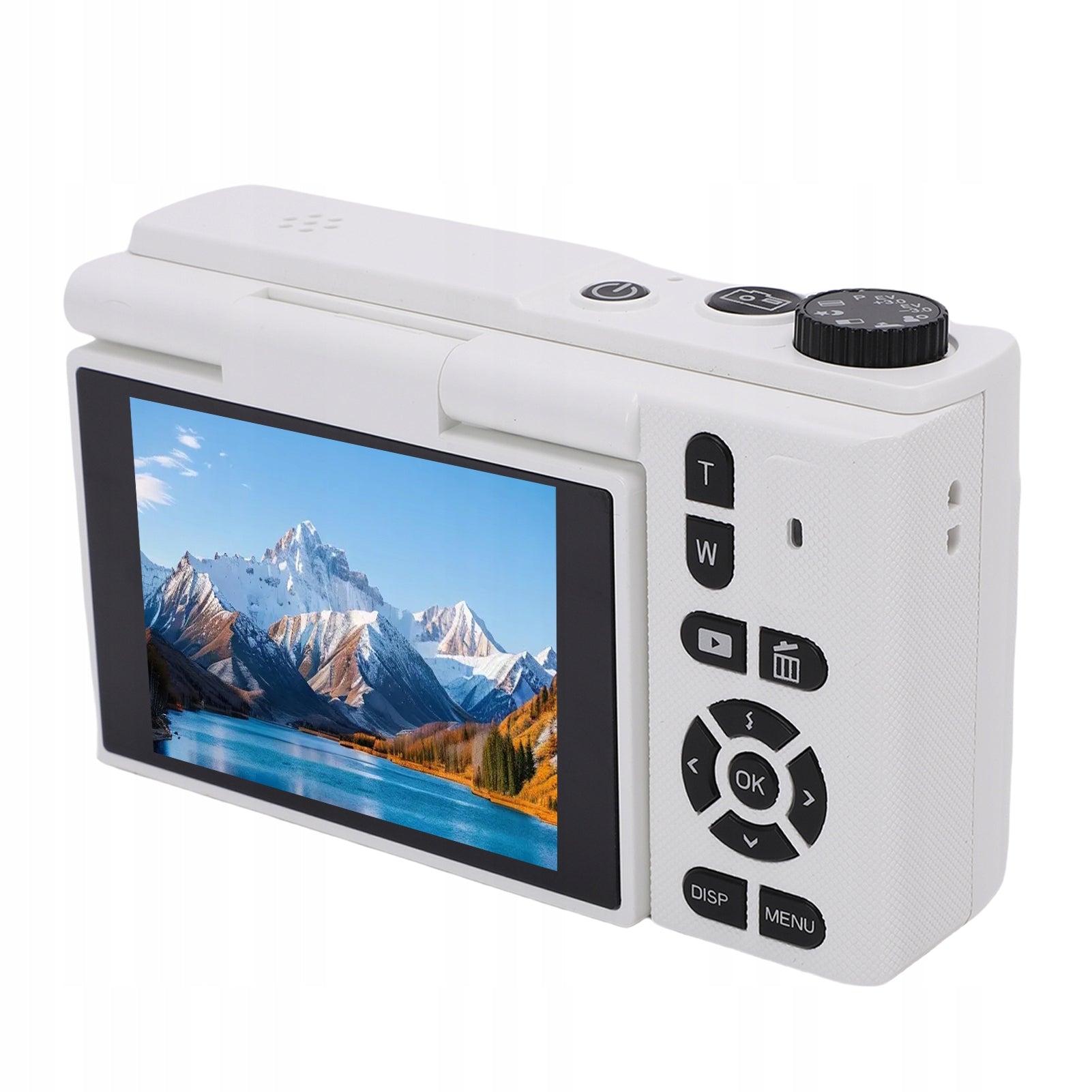 5K 75 MP digital camera with 18x zoom and autofocus for vlogs with S9