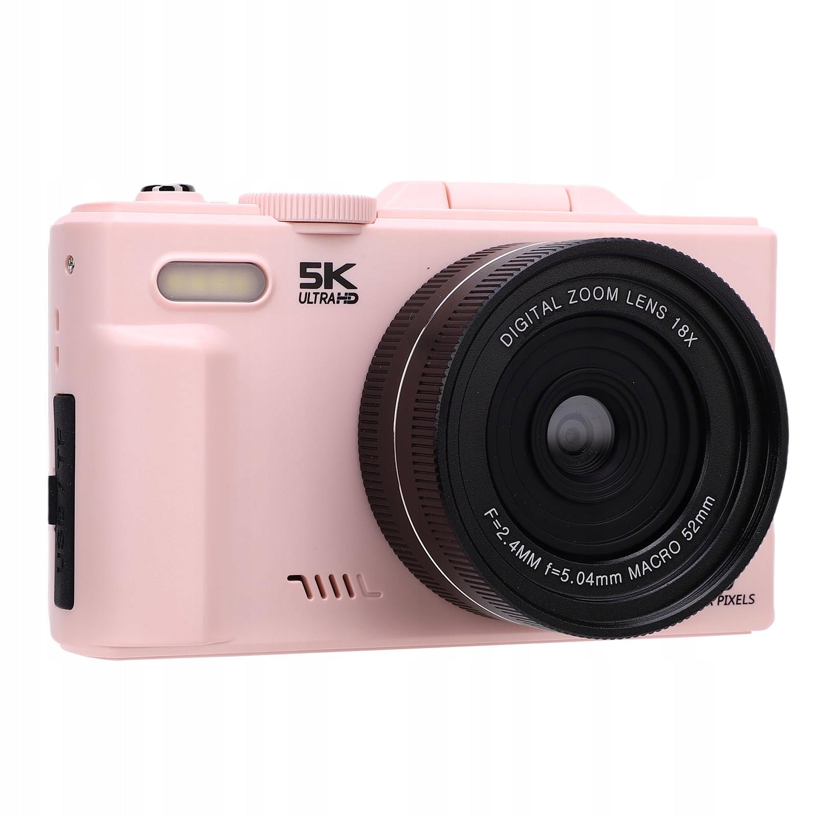 5K 75MP Digital WiFi Camera 3 Inch Flip Screen 18x U3 Zoom Model 7562YQJX