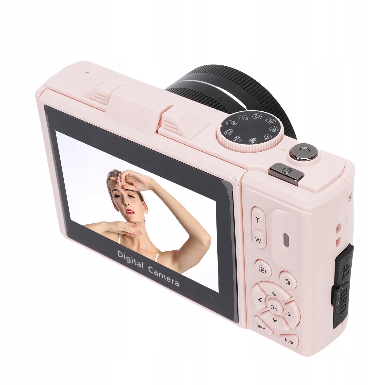 5K 75MP WiFi Vlog Camera with 18x Digital Zoom 3,0 inch RN