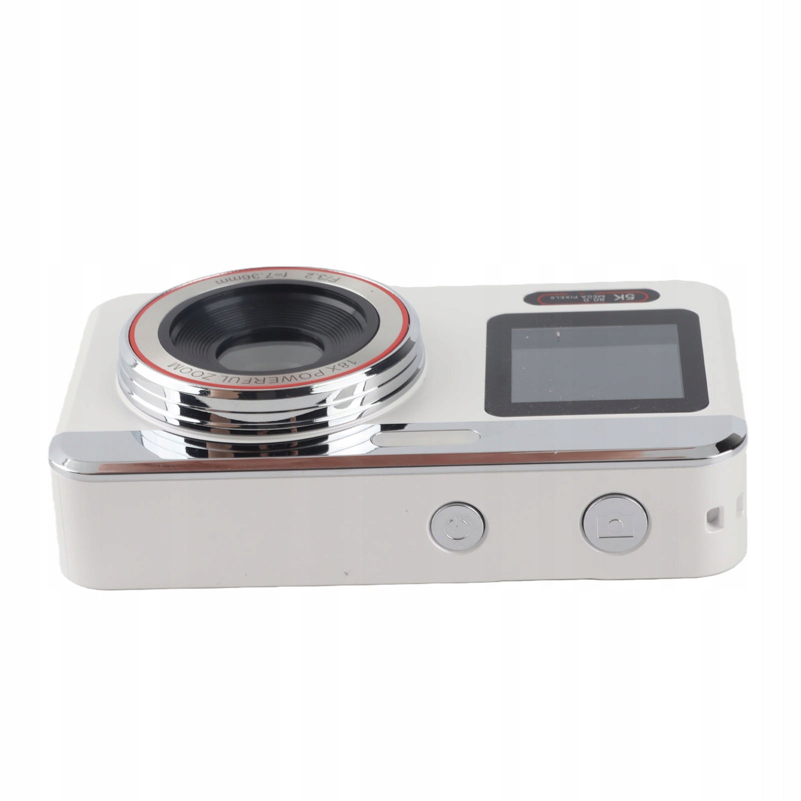 5K 80 MP digital camera with dual screen and autofocus. Camera with 62 Model 4941YGJQ