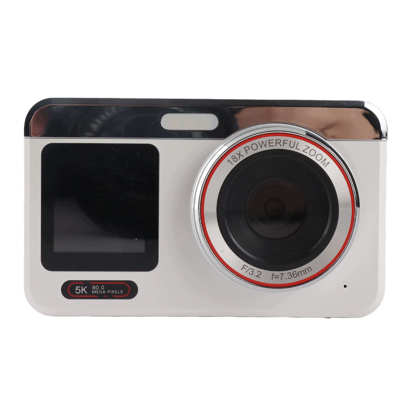 5K 80 MP digital camera with dual screen and autofocus. Camera with IX Brand no brand