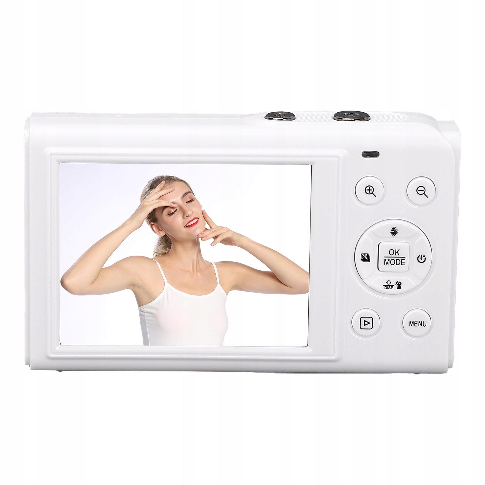 5K 80MP Digital Camera Dual Screen Autofocus 18x Zoom WiFi With QP Lamp