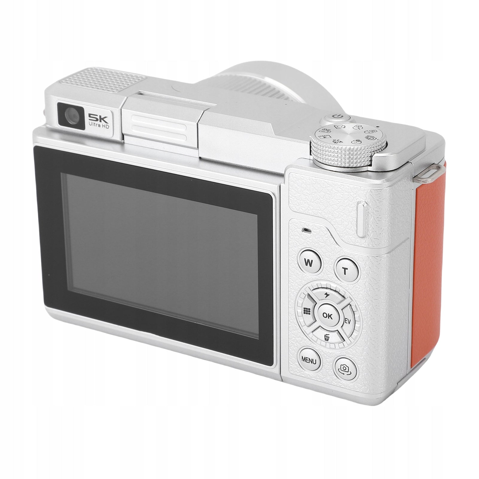 5K 80MP HD Digital Camera Dual Screen Flip 18X Digital Zoom R9 Model 9599ZXKN