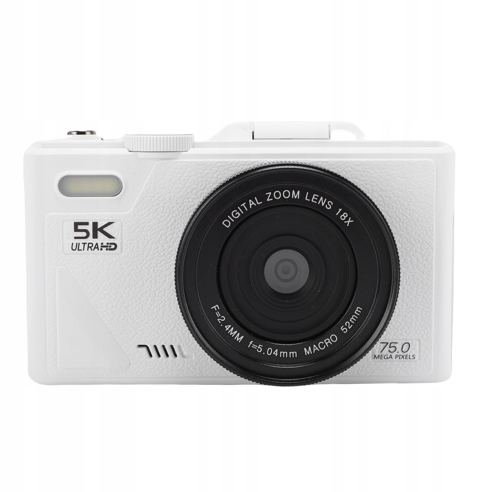 5K Digital Camera for Photography Anti Shake Wi -Fi 75MP Camera Vlog 7G