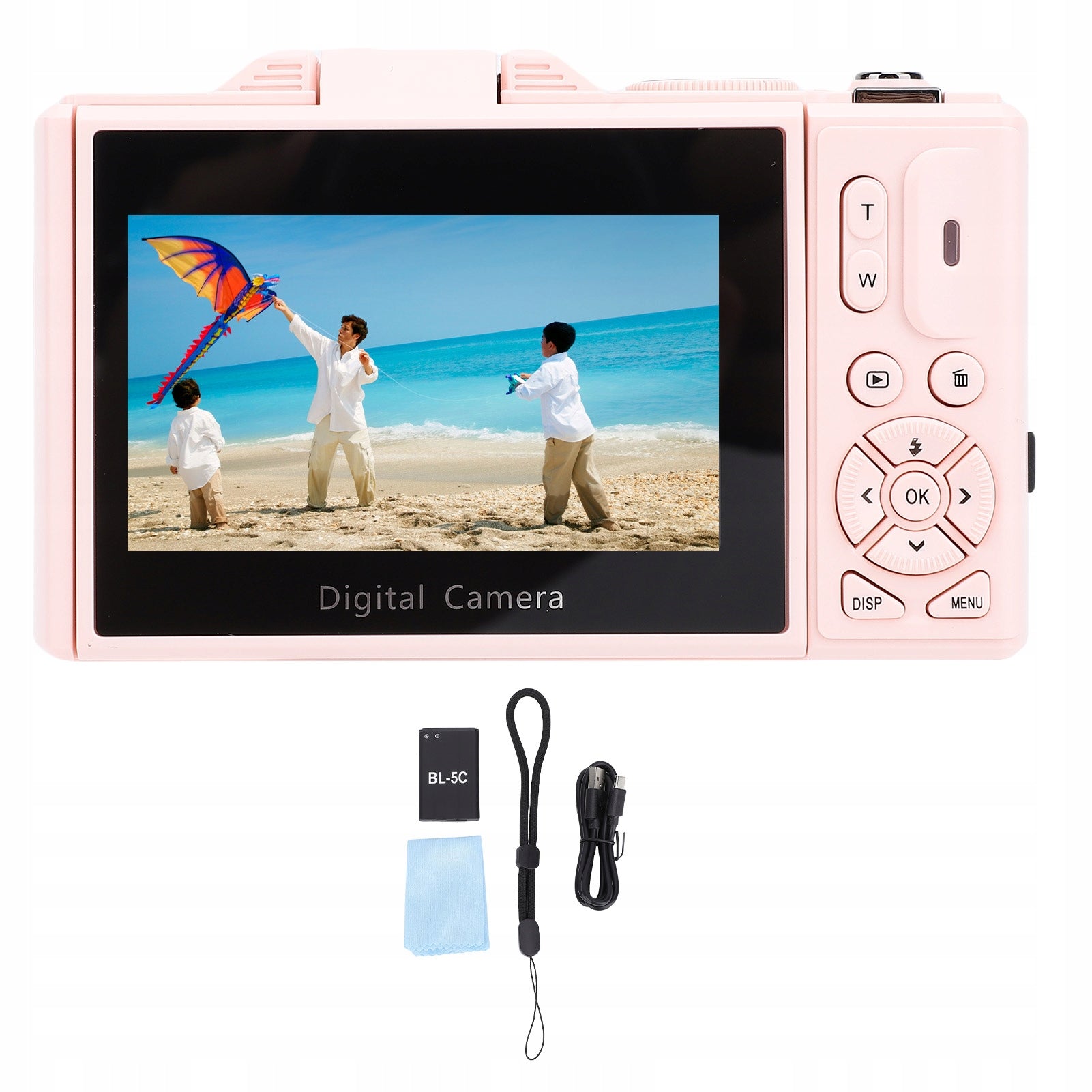 5K Digital Camera for Photography Wi -Fi 75MP Camera vlog CB Camera Model 5582TNEQ