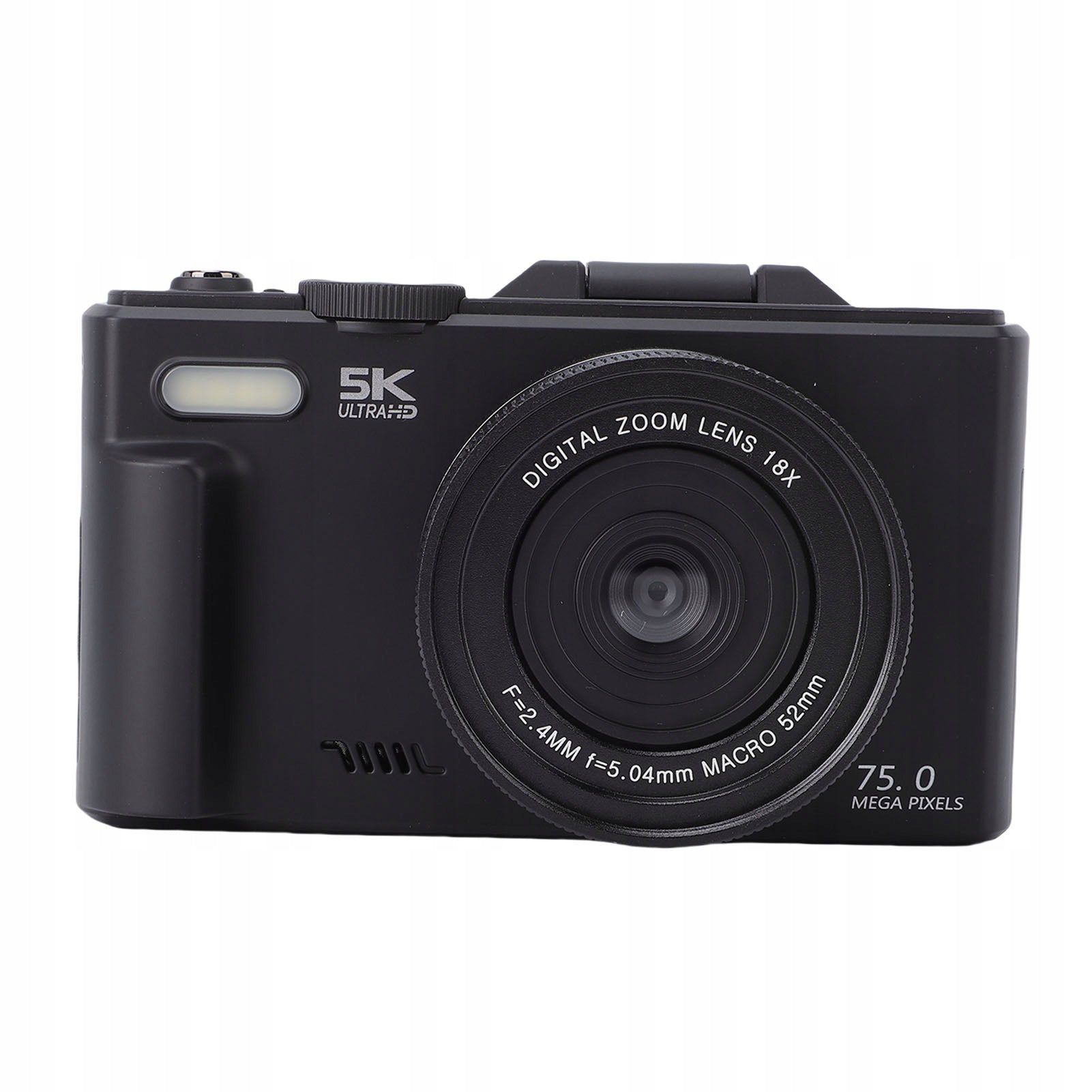 5K Digital Cameras for 75 MP HD Photography 18x Digital Zoom with 0W Brand no brand