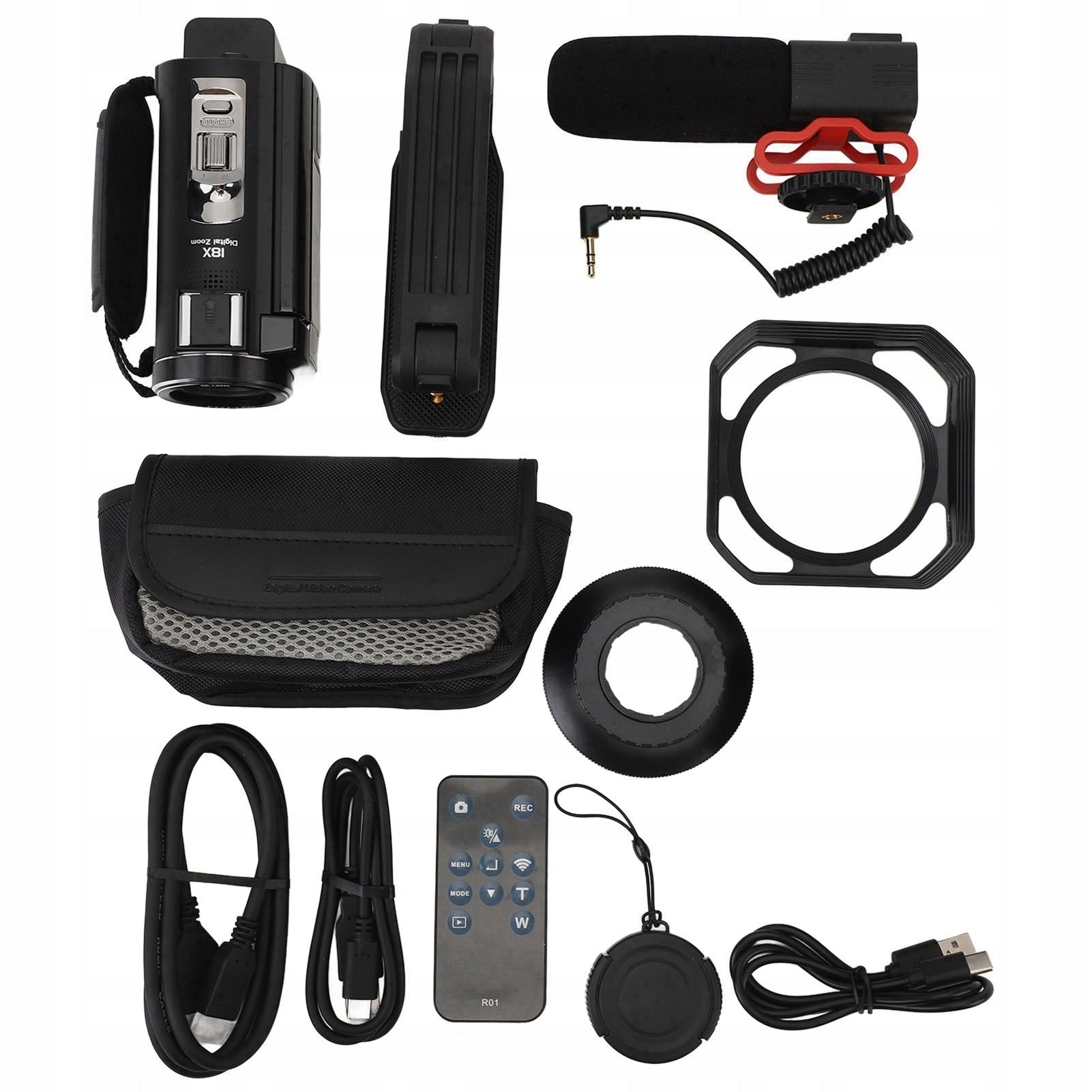 5K Video Camera HD WiFi Digital Camera 3,0 Inch T9 Touch Screen Model 5637GUDY
