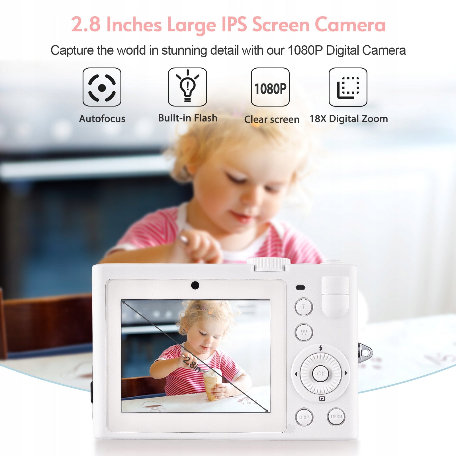 5K WiFi Digital Camera 72MP Digital Video Camera With Two obi Brand no brand