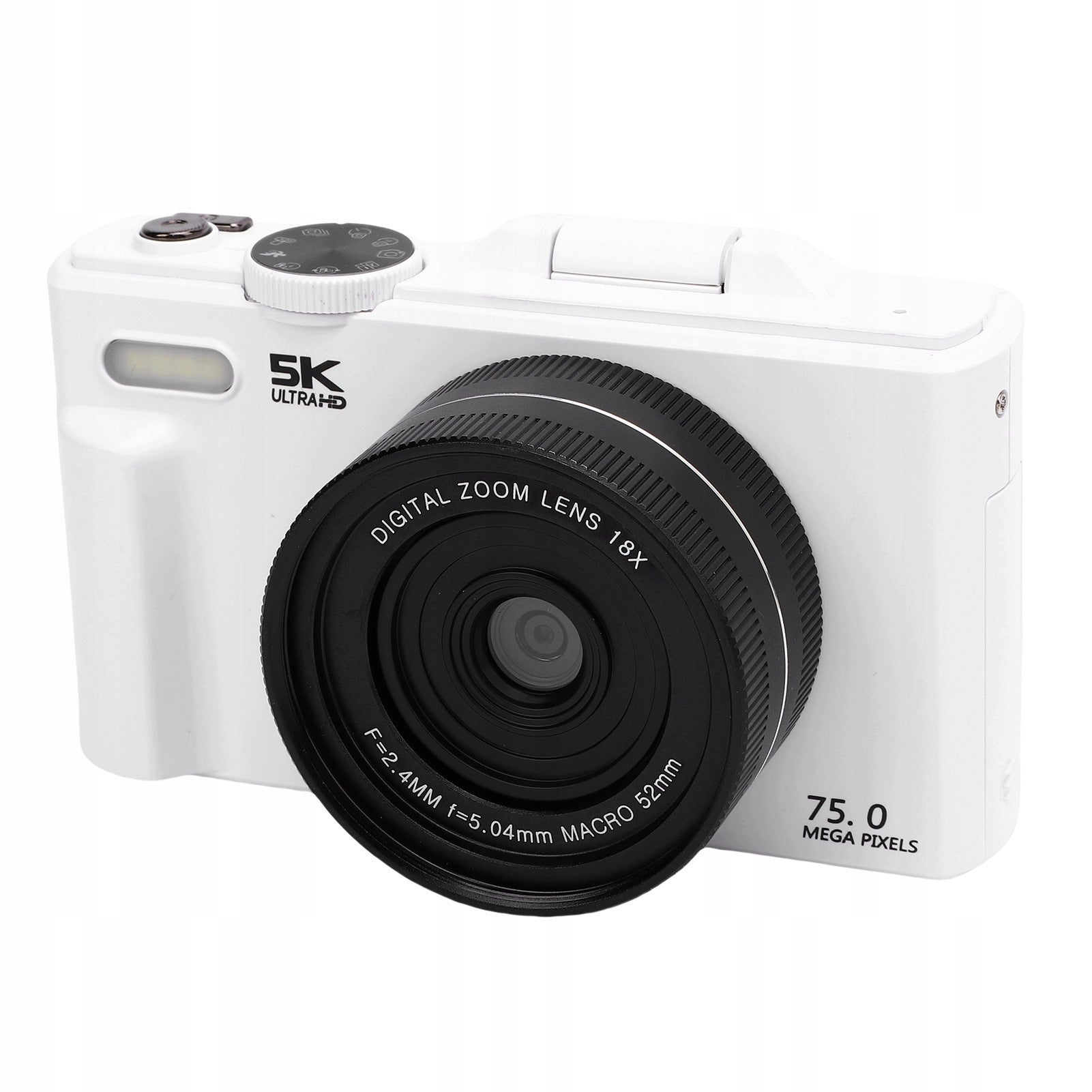 5K digital cameras for 75 MP HD photography 18x digital zoom with autofocus Model 5323XMMY