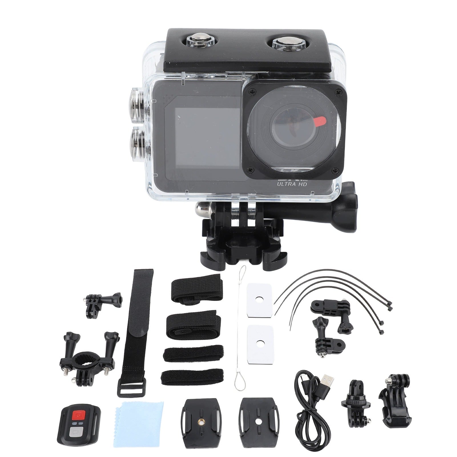 5K30FPS WiFi Action Camera Underwater Camera 50MP Wide Angle 170 OL Model 8448SUTP