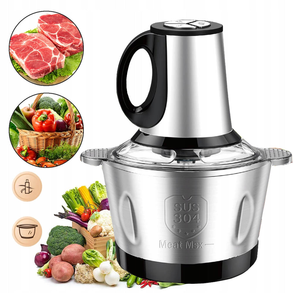 5L 500W ELECTRIC KITCHEN SHREDDER PROFESSIONAL MEAT GRINDER