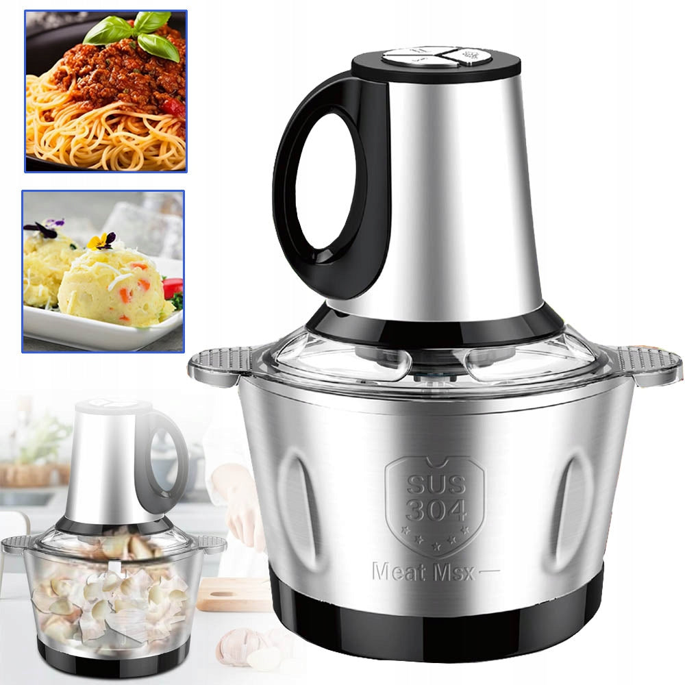 5L ELECTRIC KITCHEN SLICER 500W ONION MEAT GRINDER