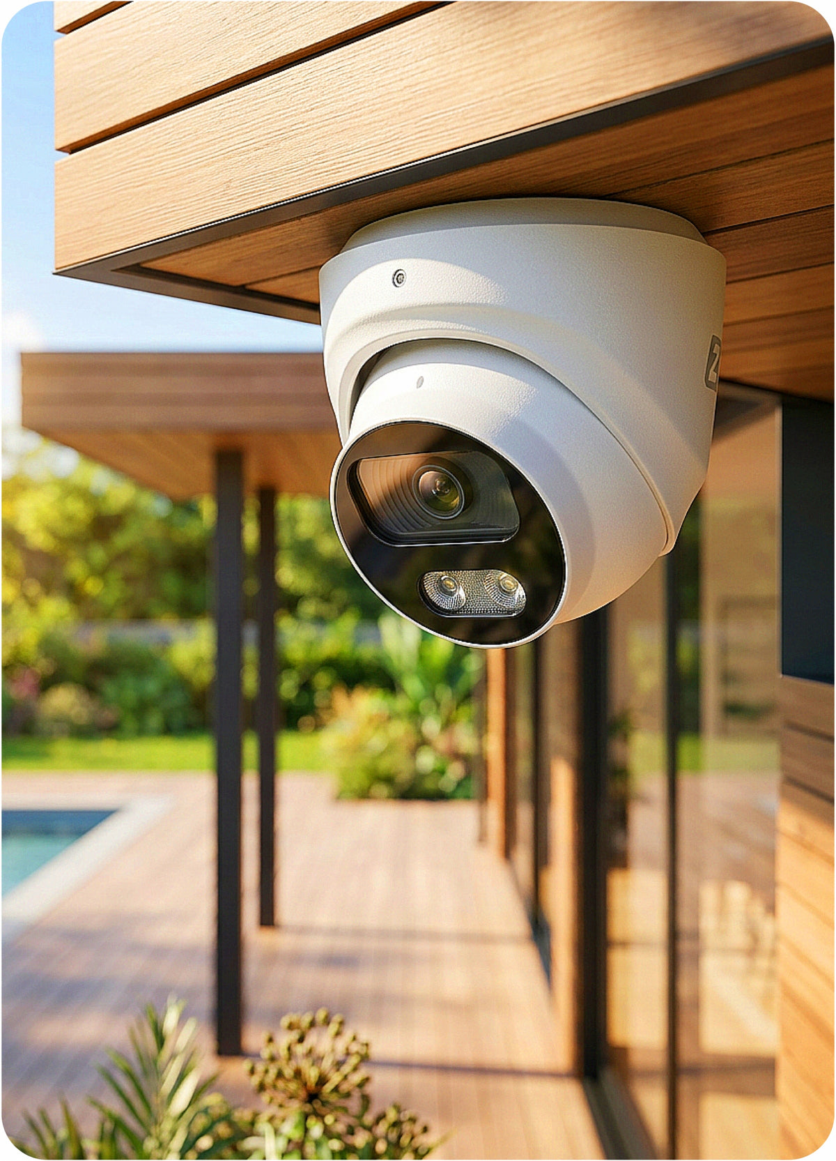 5MPx PoE Monitoring IP Camera 2.8mm + AUDIO, IP67 Dome Manufacturer code IKKP520V2