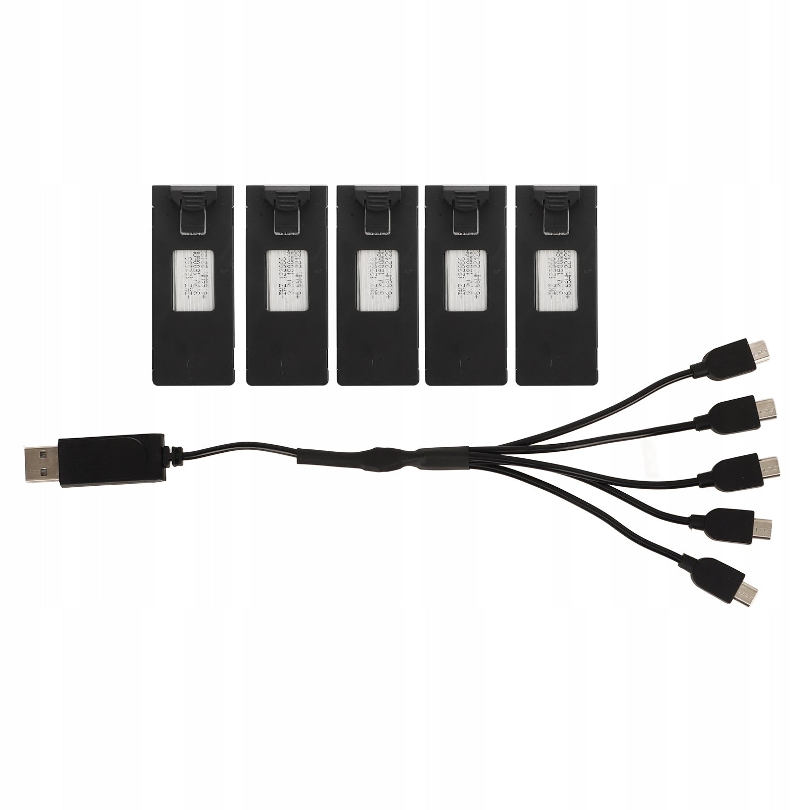 5PCS BATTERY FOR DRONE E88 PRO LS E525 PRO 1800MAH 3,7V