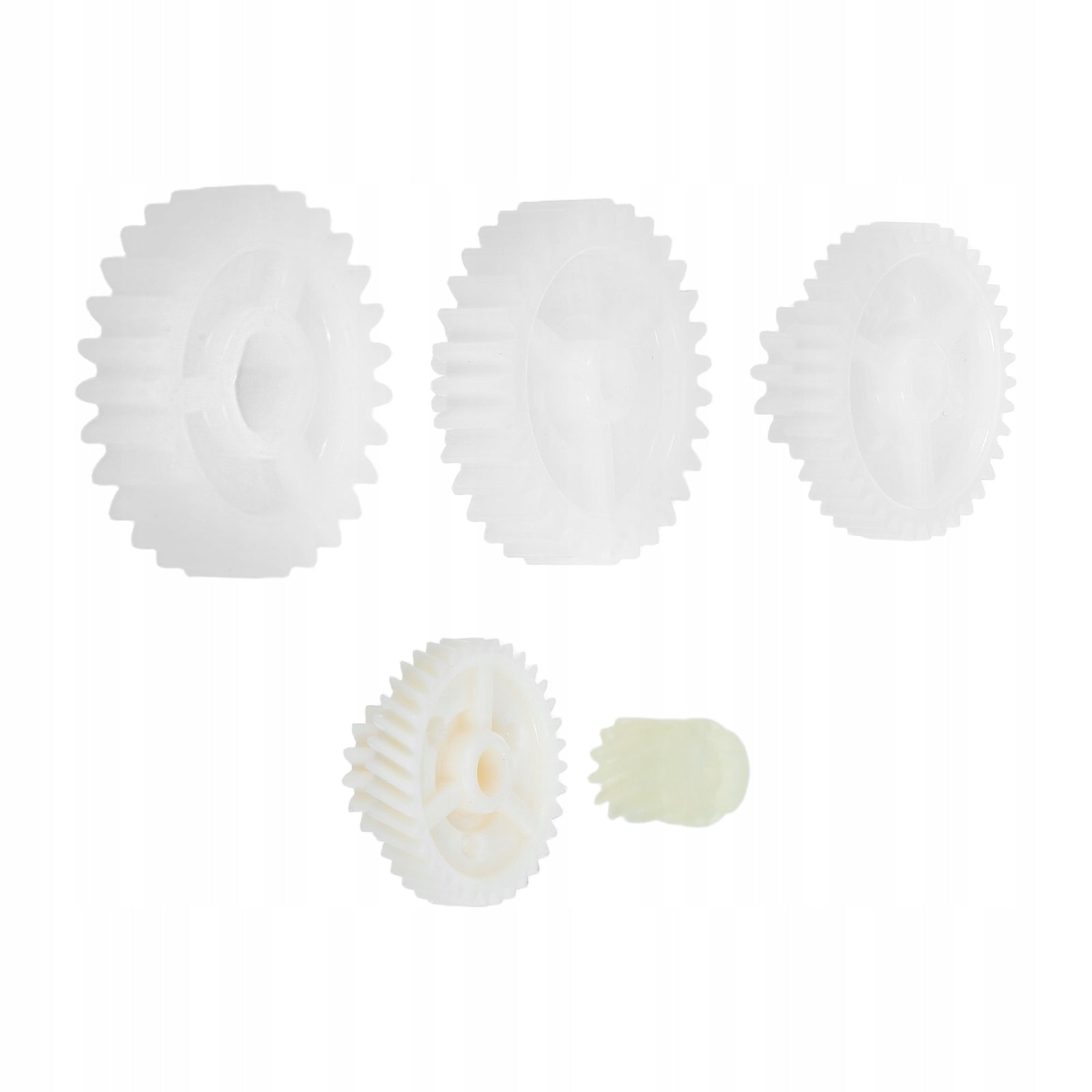 5Pcs White ABS Side Wheel Gear Replacement for Robot Vacuum Sweeper