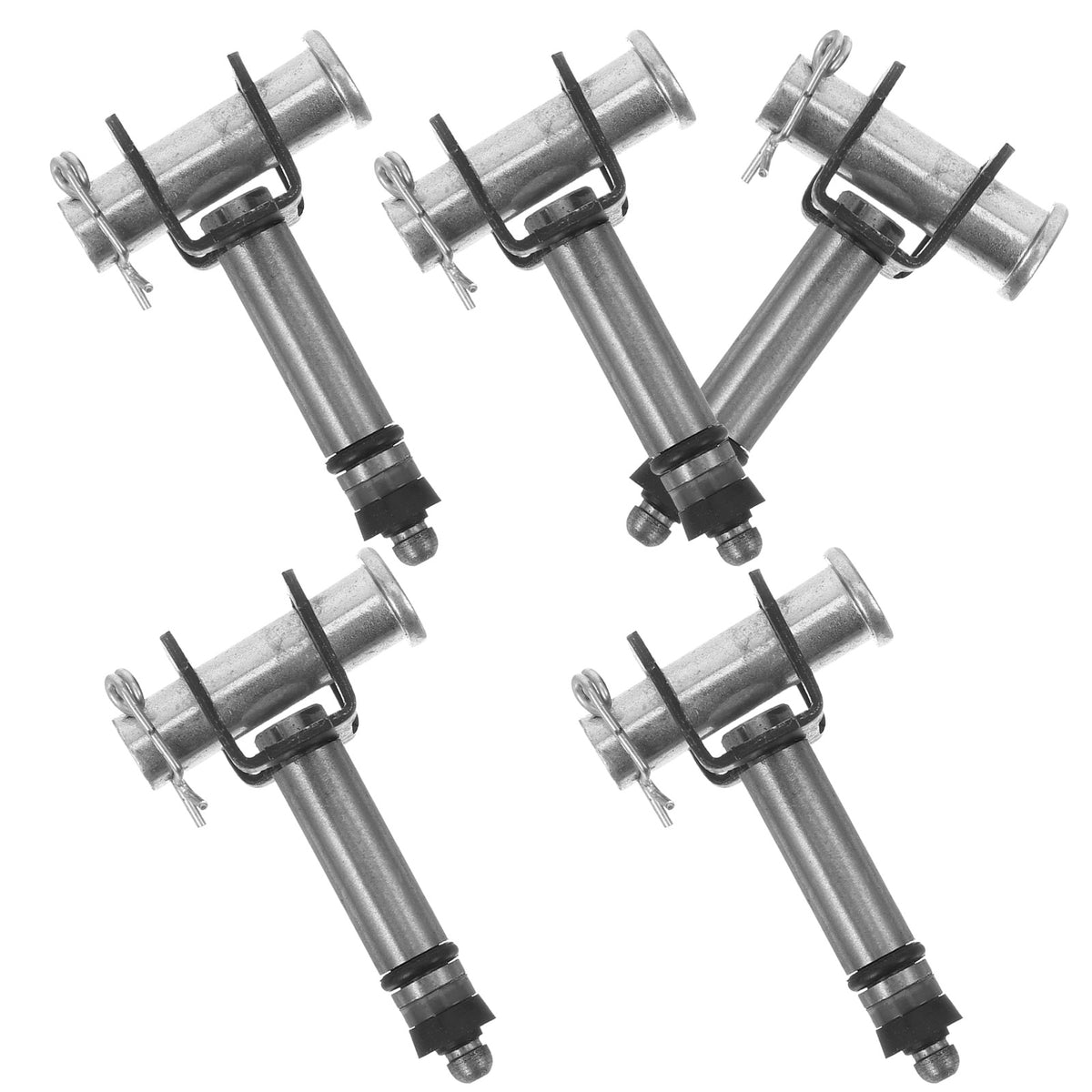 5Sets Heavy Duty Silver Iron Hydraulic Floor Jack Pump Core Repair Kit
