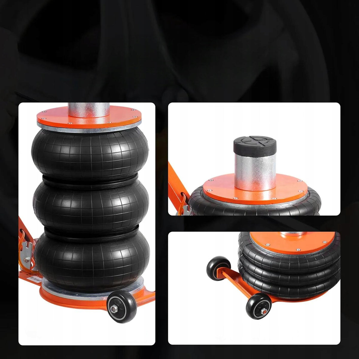 5T 11000 lbs Snowman Pneumatic Lift for SUV and Workshop Car Minimum lifting height 140 mm