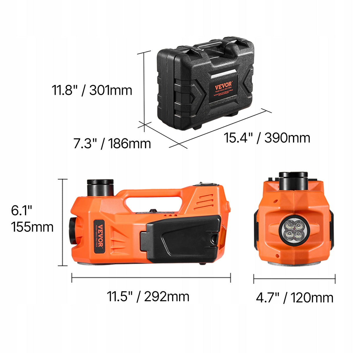 5T 15,5-44,5CM Electric Car Lift With Safe Hammer Manufacturer code DDYYQJDTJJTD54