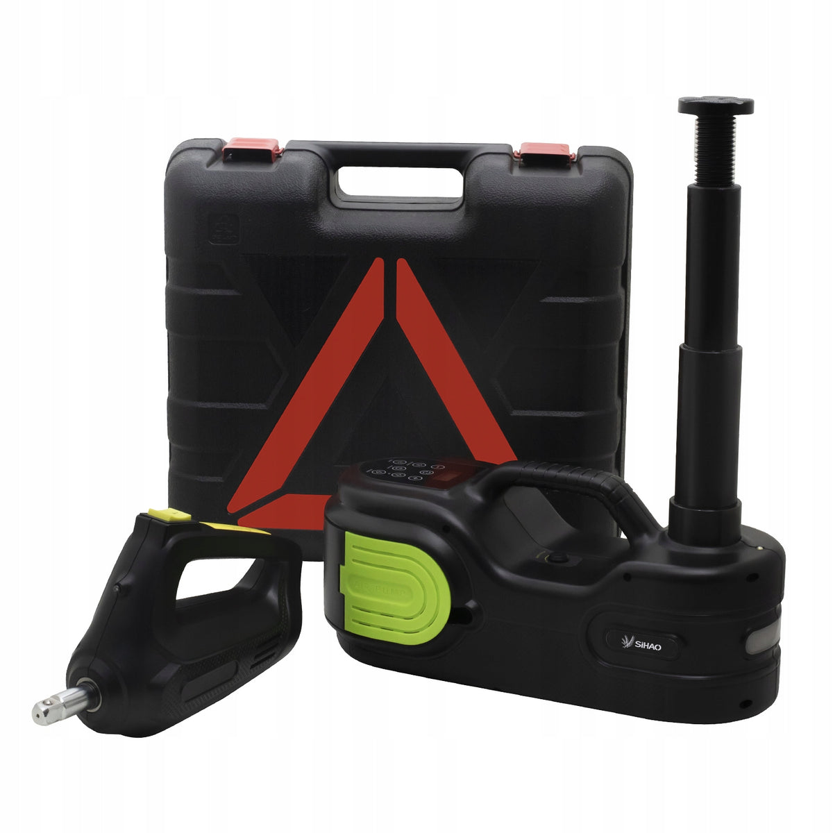5T Dual-Pump Electric Hydraulic Jack with Digital Display 155–450mm 12V DC