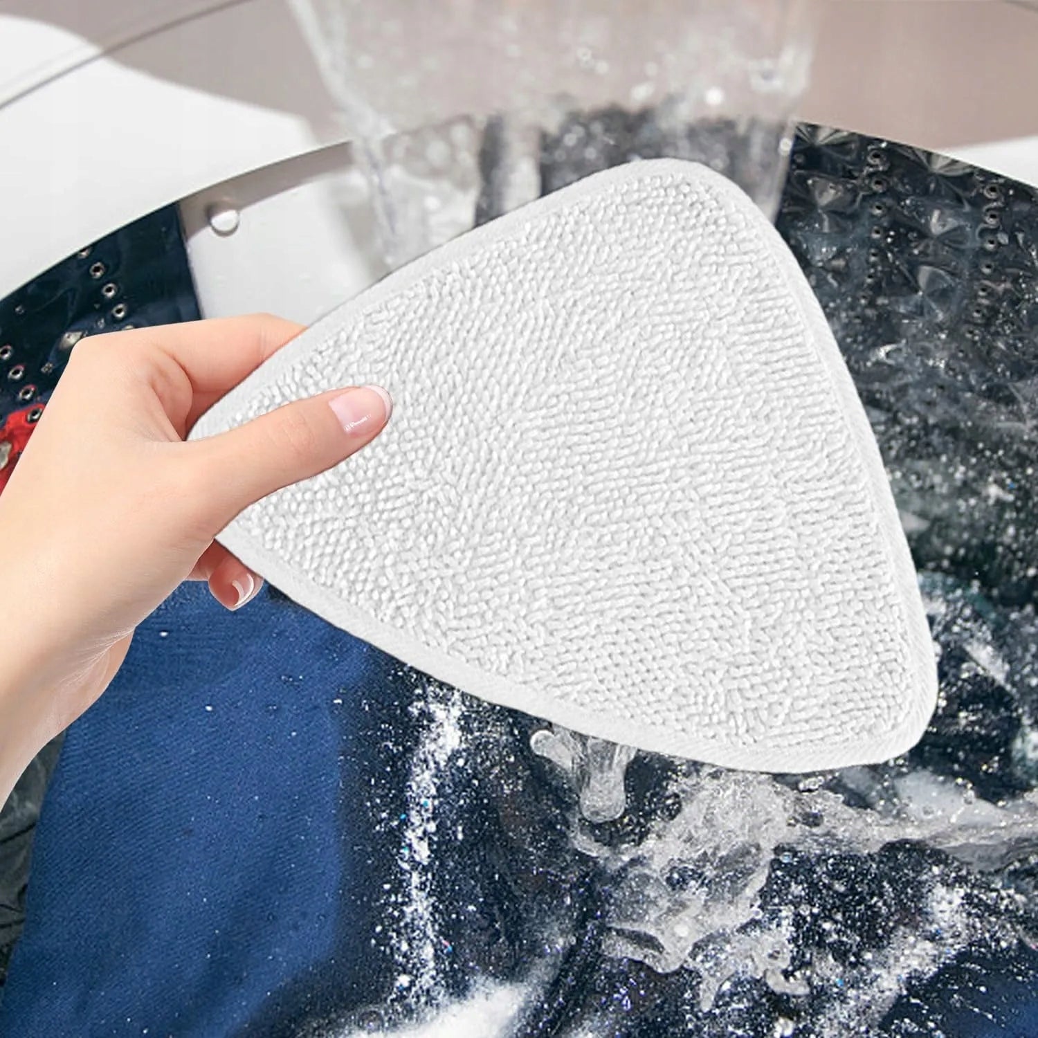 5X STEAM/HOT STEAM MOP LINER PADS SPRAY MACHINE WASH EAN (GTIN) 5907080000270