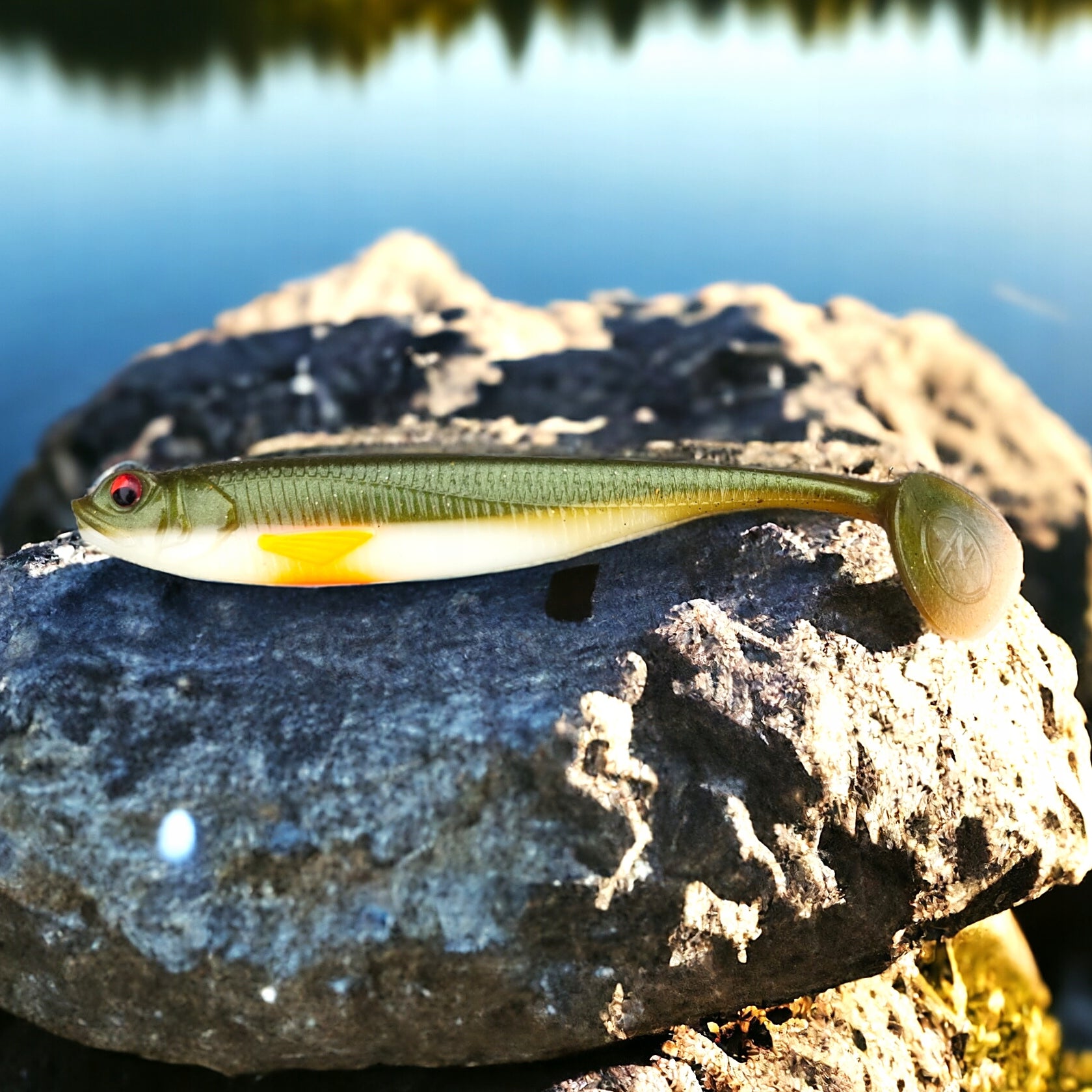 Lydekų masalų rinkinys DAM Shadster Slim 13,5 cm, 6 vnt.