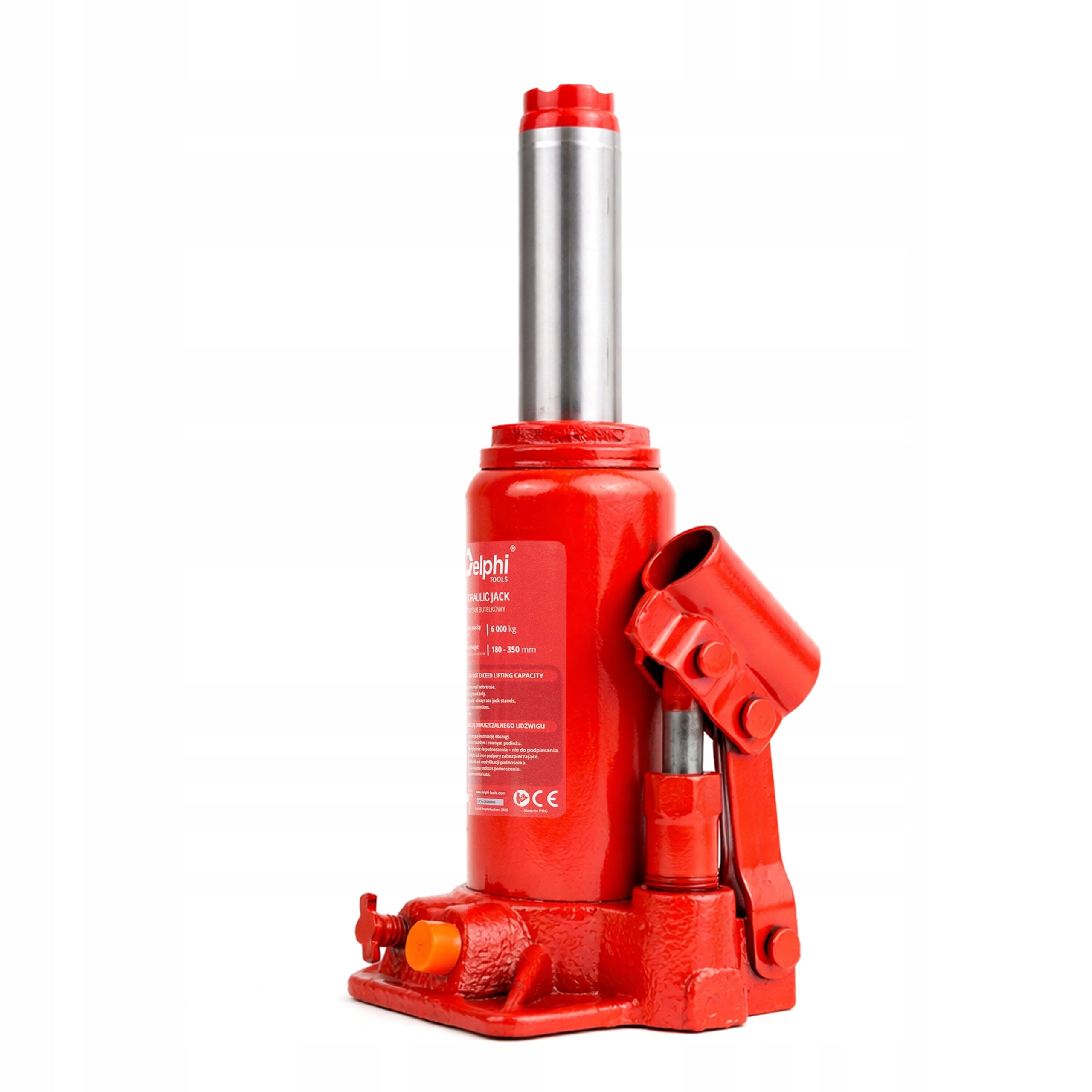Hidraulinis automobilio domkratas, 6T, 6000 kg, 180–350 mm