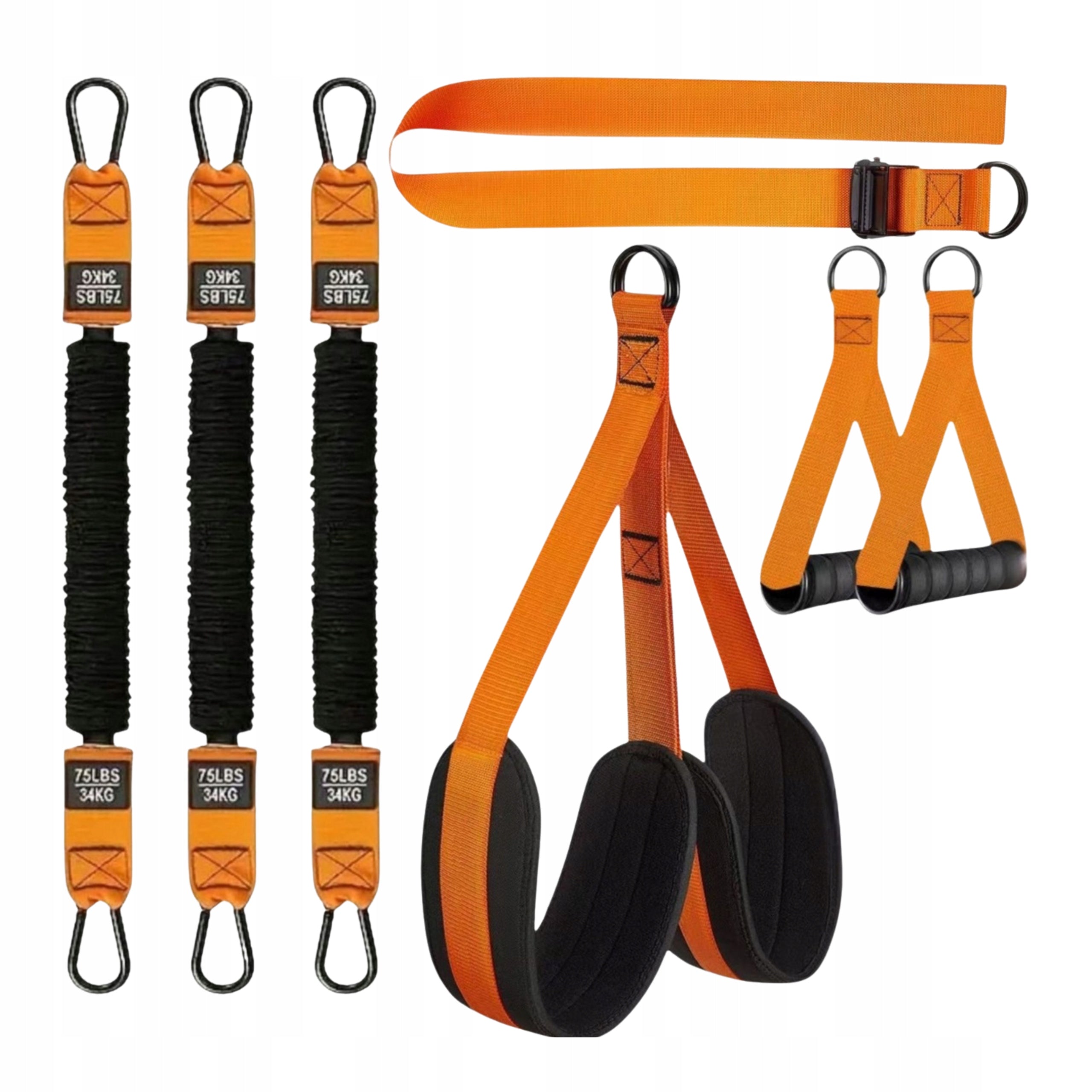 5in1 Resistance Bands Exercise Pull-Up Kit with Your Own Fitness Body Manufacturer code Trening w domu z własną masą ciała kalistenik