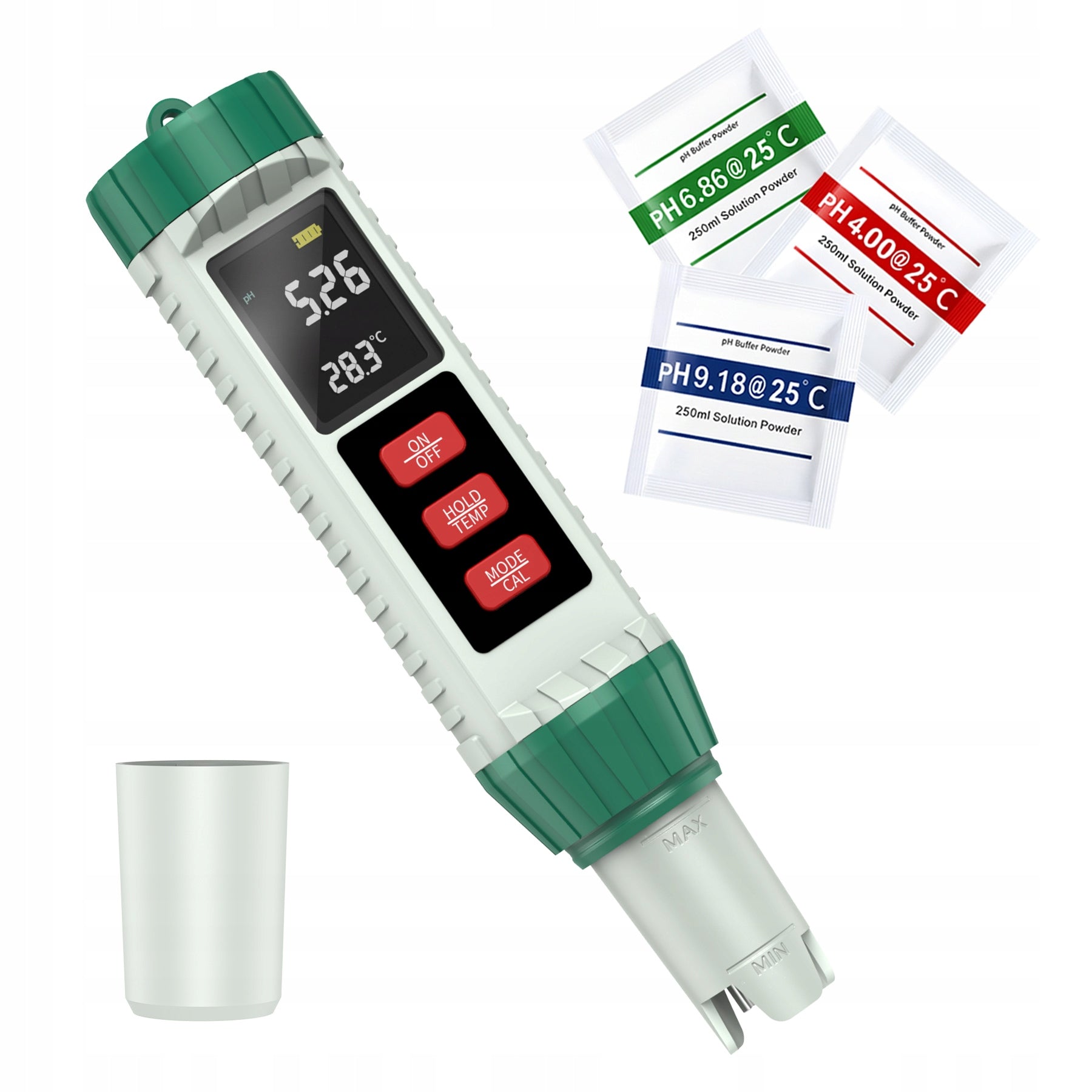 5in1 pH Water Meter, TDS, EC, Salt, Temperature Water Quality Test